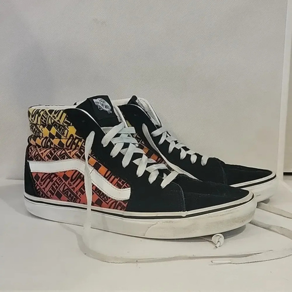 VANS‎ HIGH TOP SNEAKERS (sz 9) - Picture 1 of 6